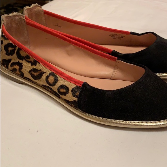 enzo angiolini leopard flats